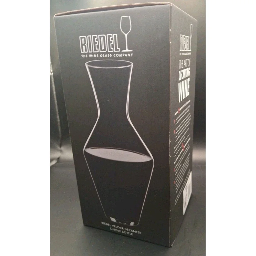 Riedel Veloce Crystal Wine Decanter New in Box